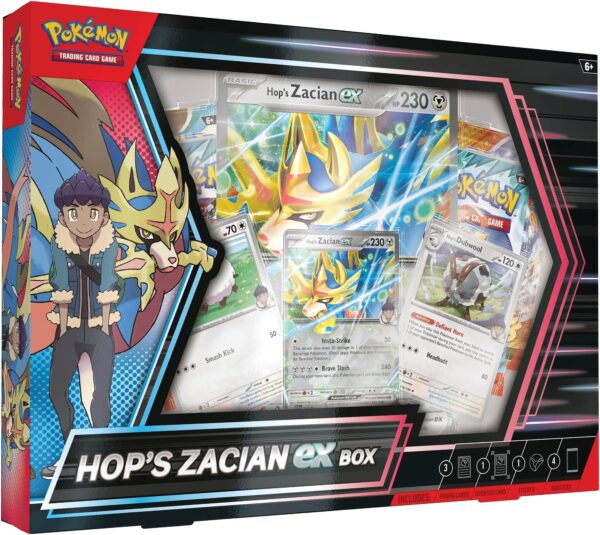 Pokemon TCG: Hop's Zacian Ex Box (PREORDER)