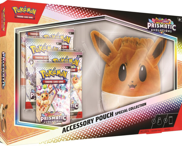 Pokemon TCG: Scarlet & Violet: Prismatic Evolutions: Accessory Pouch - Special Collection (PREORDER)