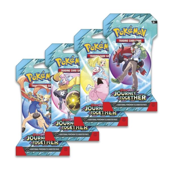 Pokemon TCG: Journey Together - Sleeved Booster (PREORDER)