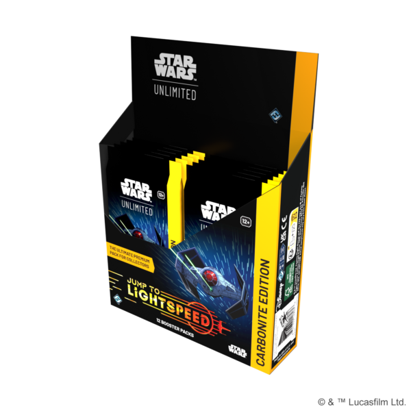 Star Wars: Unlimited - Jump to Lightspeed - Carbonite Edition Booster Box (PREORDER)