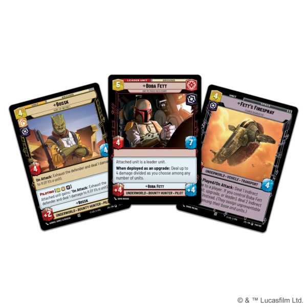 Star Wars: Unlimited - Jump to Lightspeed- Spotlight Deck - Boba (PREORDER) - Image 3